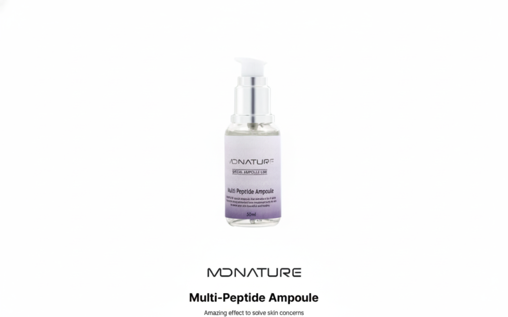 MDNATURE Multi Hydro Ampoule: Korean Hydration & Anti-Aging Care for Sensitive Skin